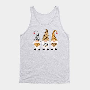 Adventurer Gnomes Animal Print Tank Top